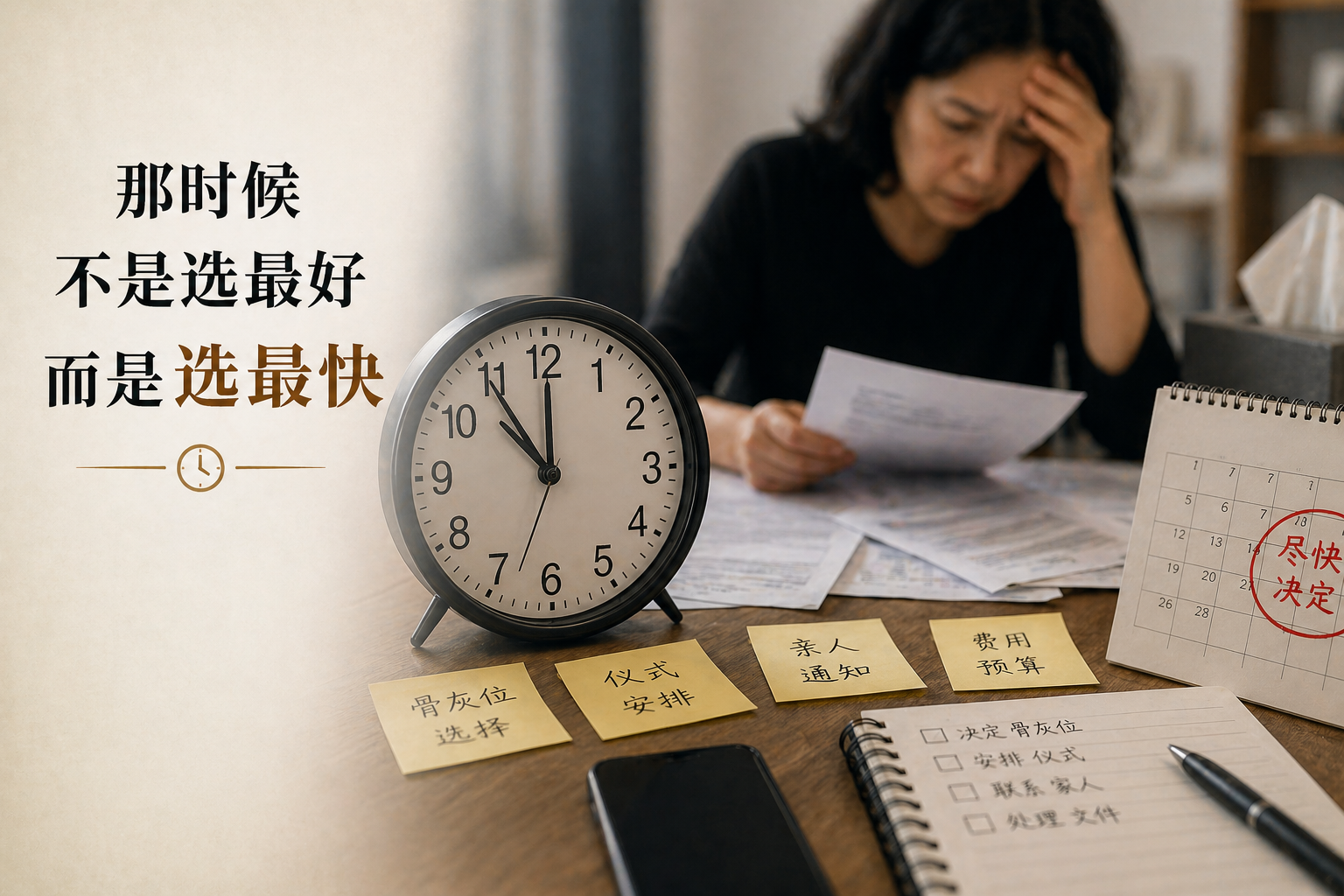 时间压力 决策 马来西亚 身后事安排 选择最快